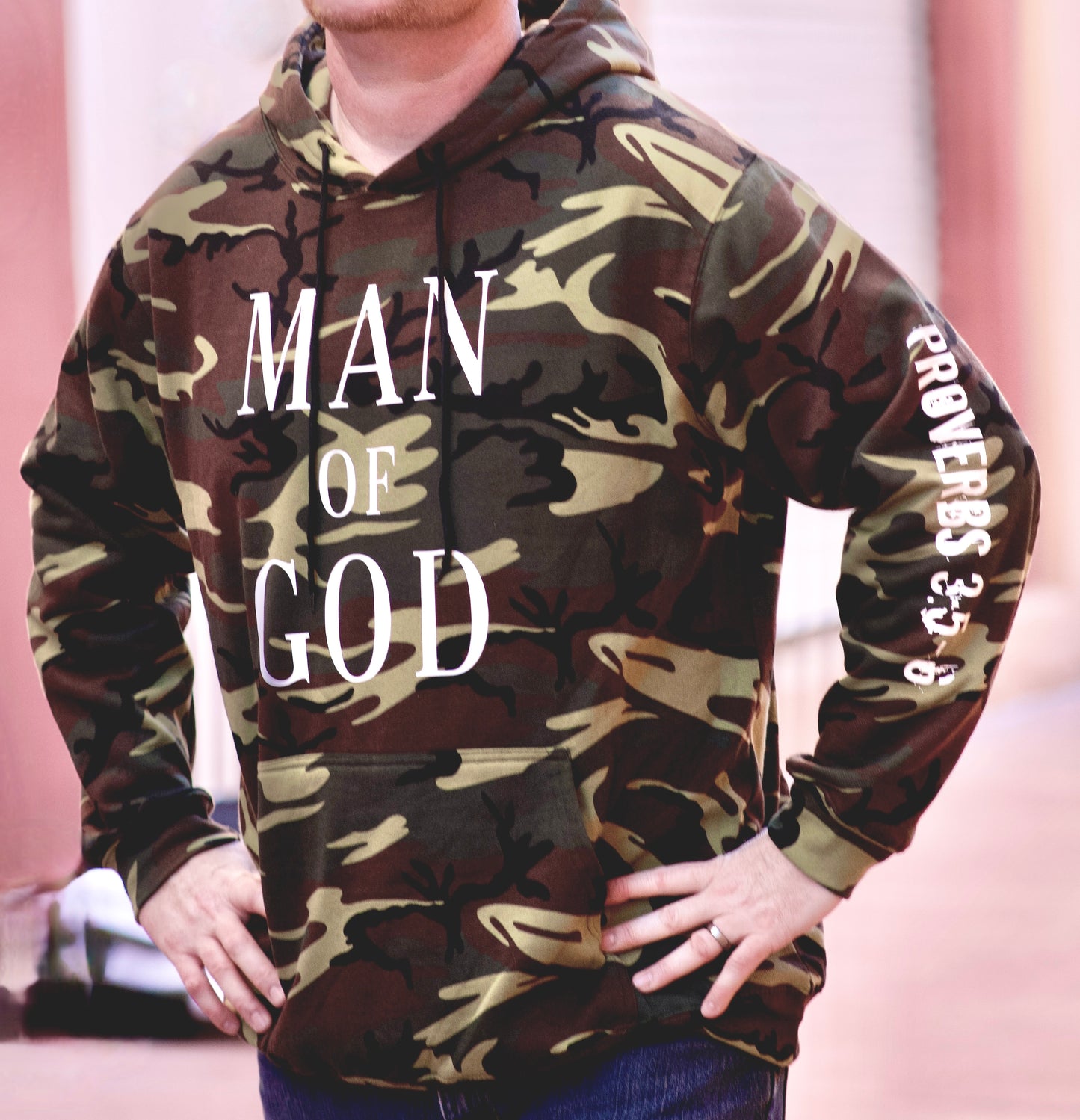 MAN OF GOD Hoodie (Assorted Colors)