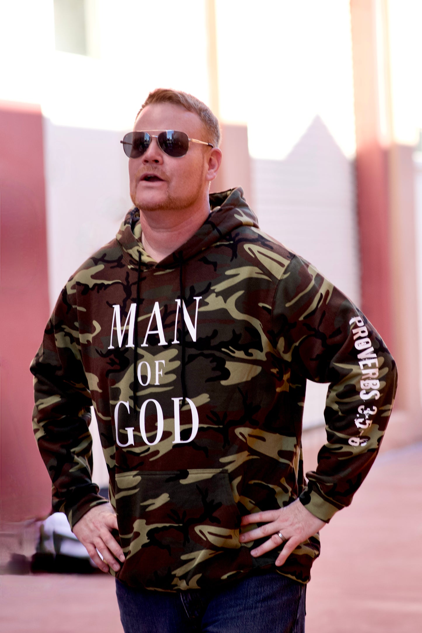 MAN OF GOD Hoodie (Assorted Colors)