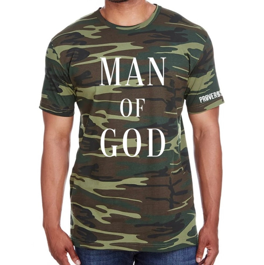 MAN OF GOD T-Shirt (Assorted Colors)