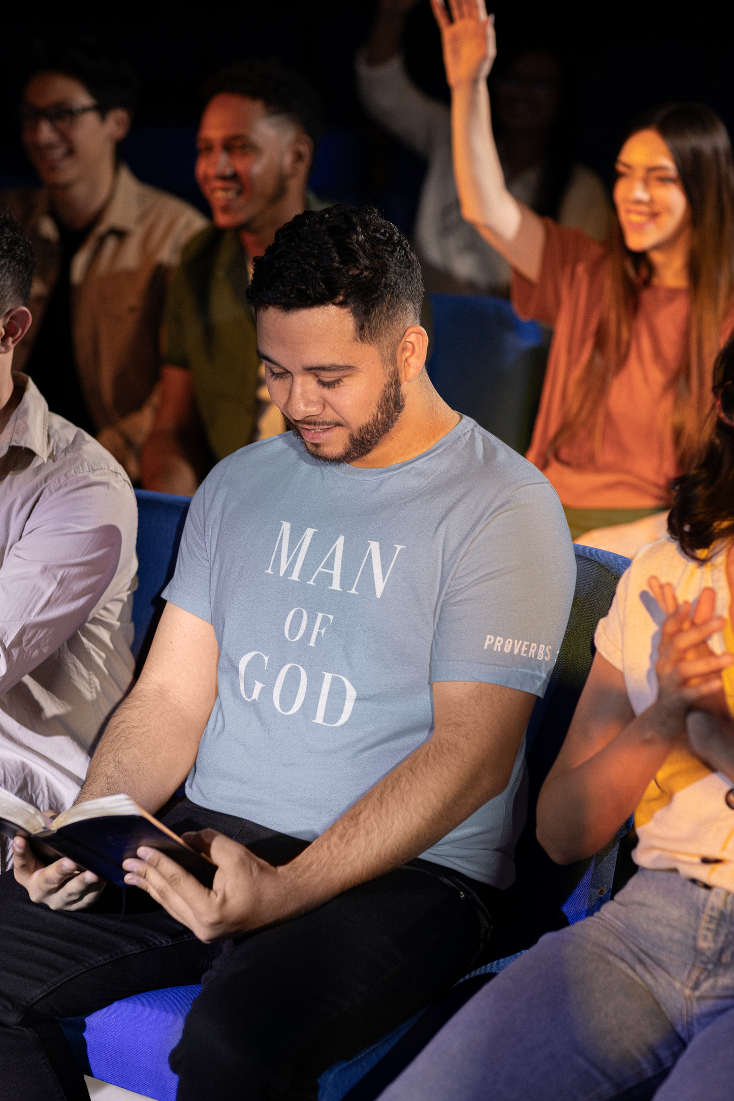 MAN OF GOD T-Shirt (Assorted Colors)