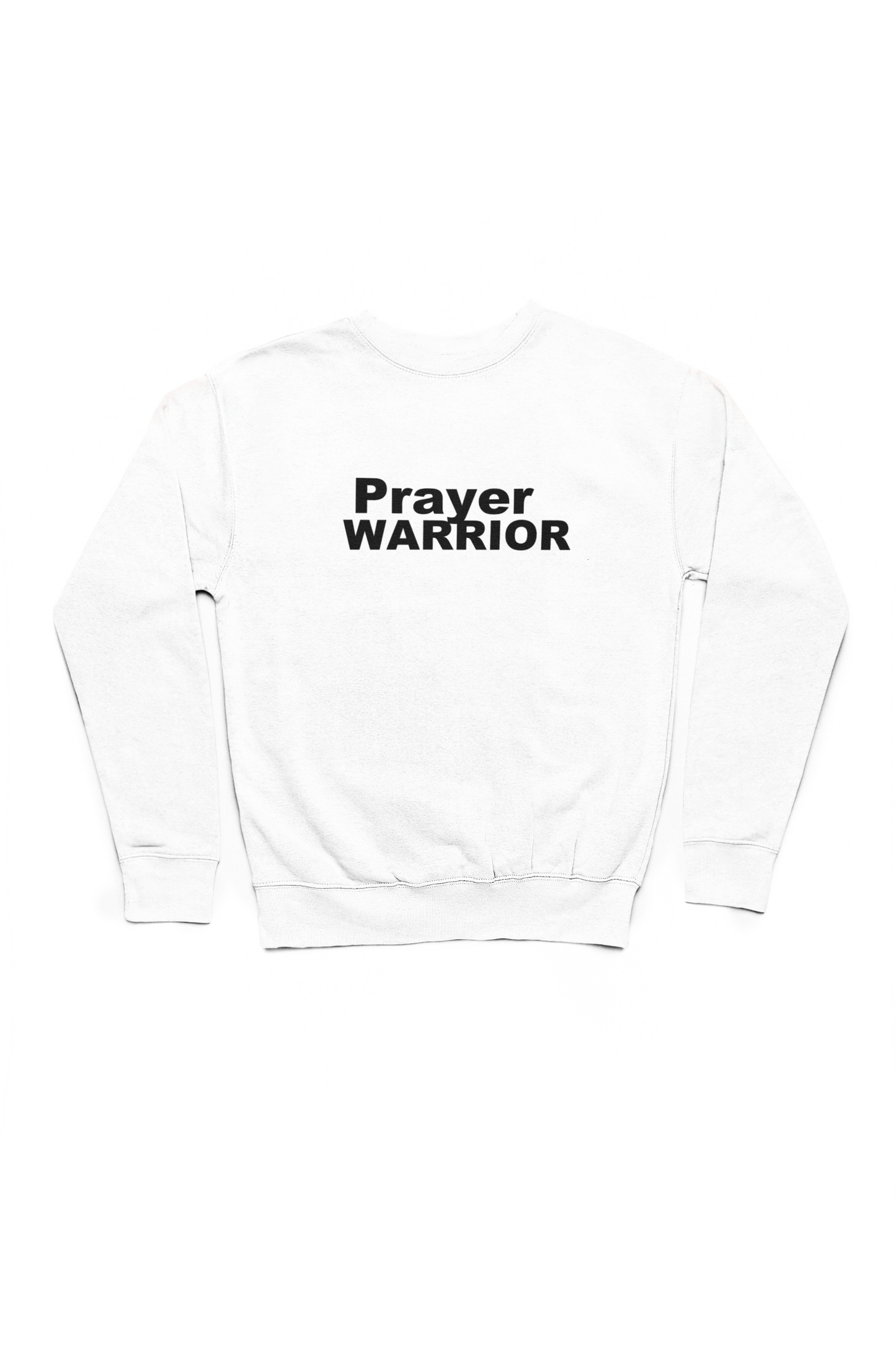 PRAYER WARRIOR Sweatshirt (Neutral Colors)