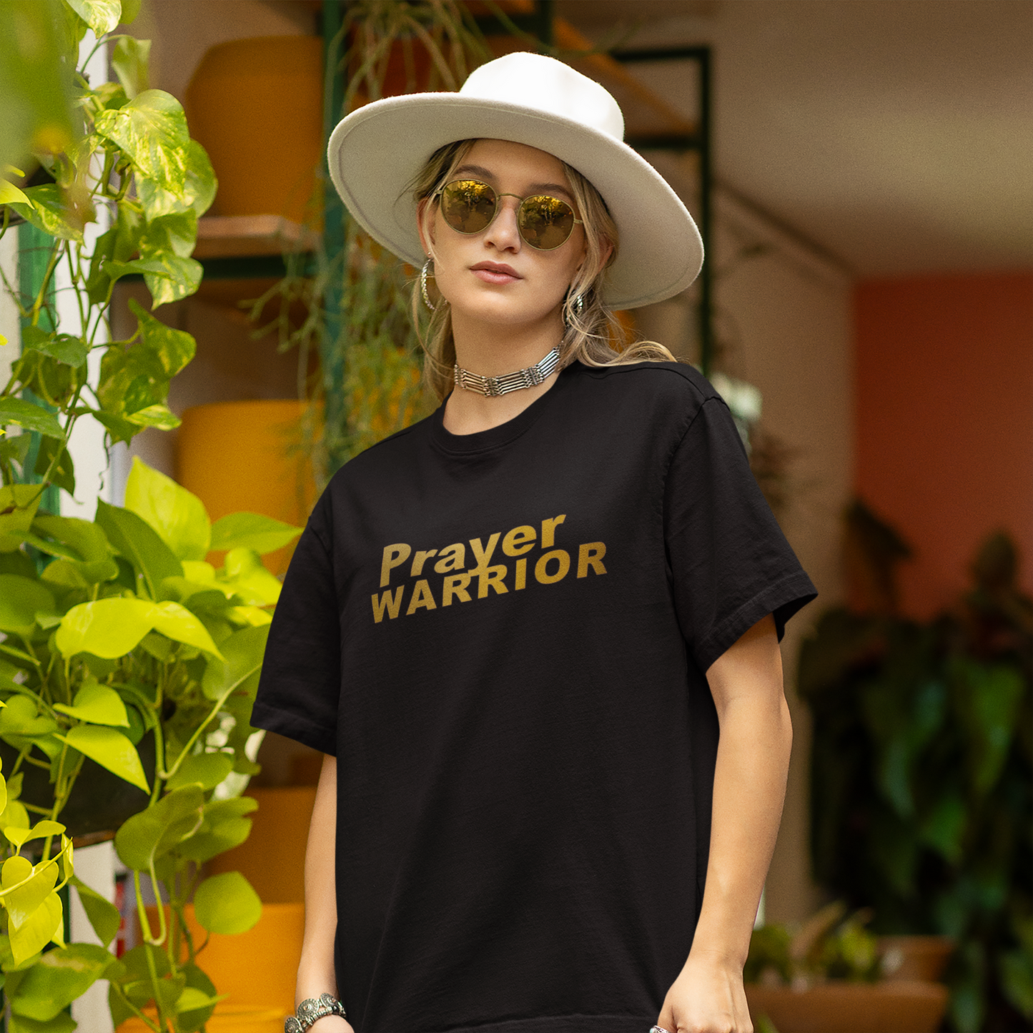 PRAYER WARRIOR T-Shirt (Neutral Colors)