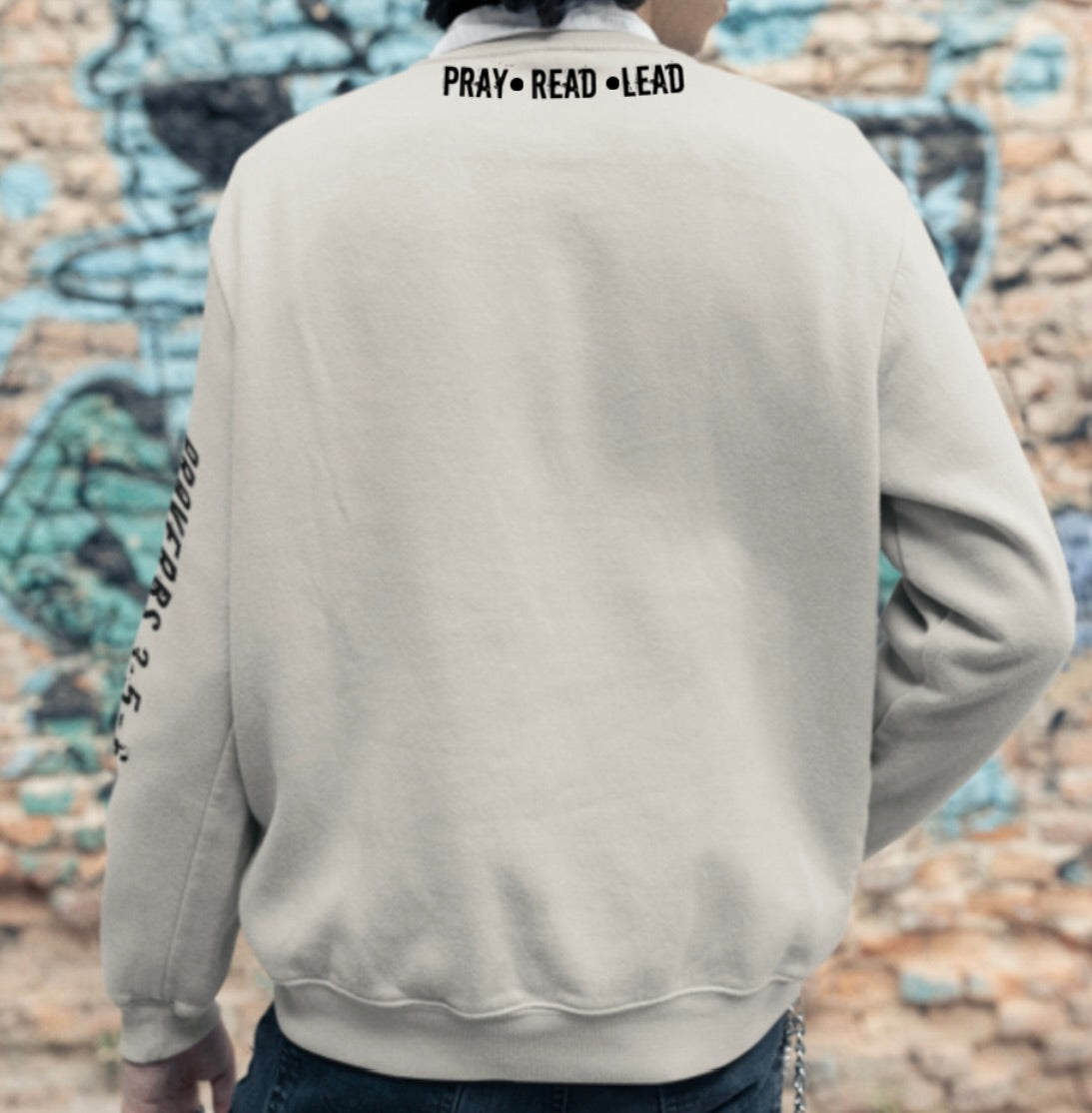 MAN OF GOD Sweatshirt (Neutral Colors)