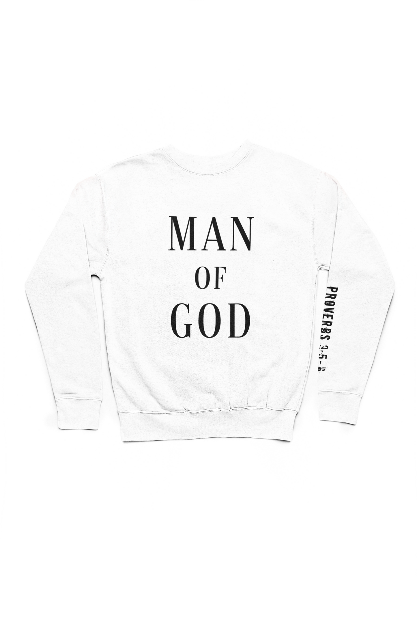 MAN OF GOD Sweatshirt (Neutral Colors)