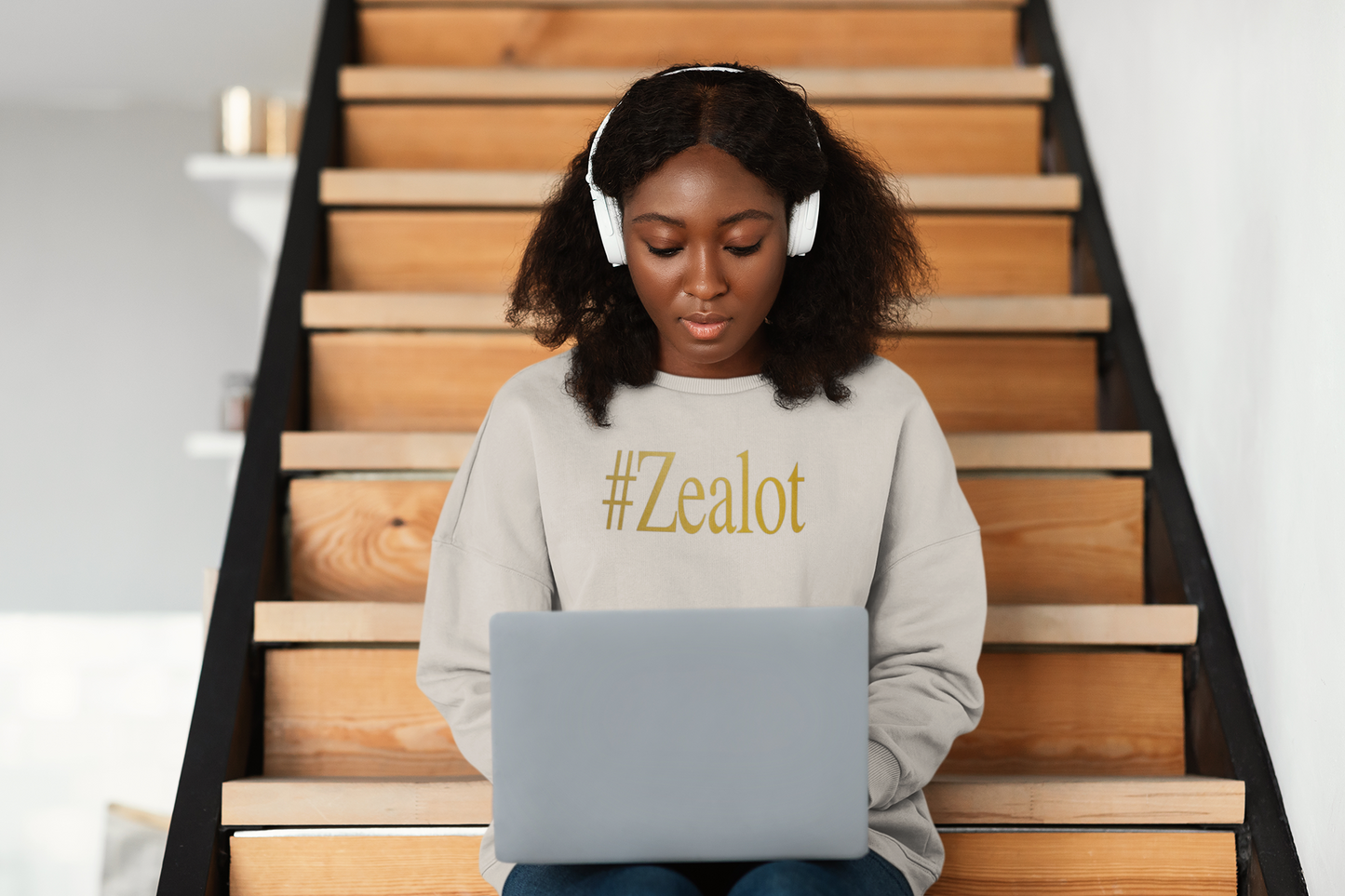 #ZEALOT Sweatshirt (Neutral Colors)