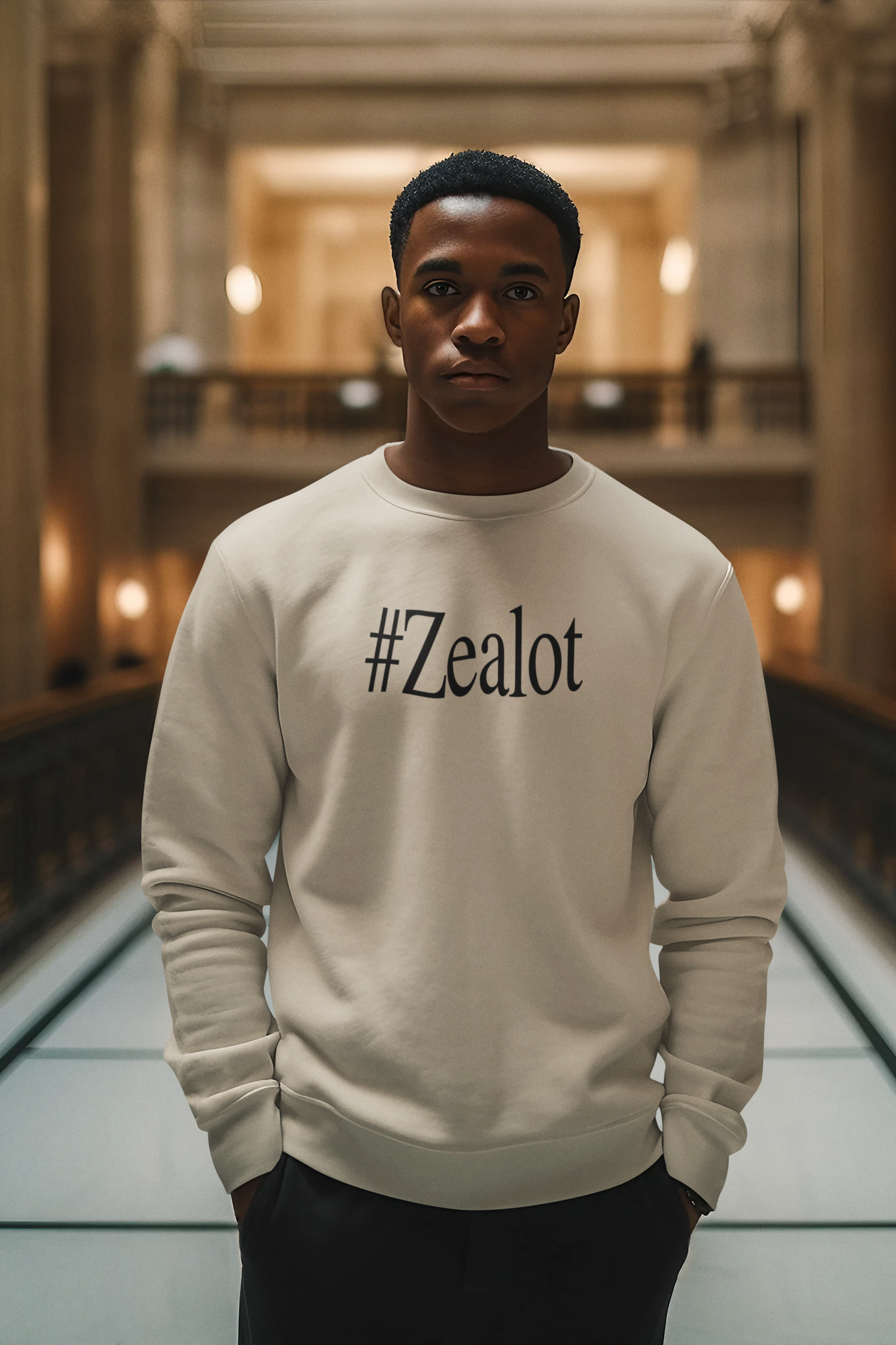 #ZEALOT Sweatshirt (Neutral Colors)