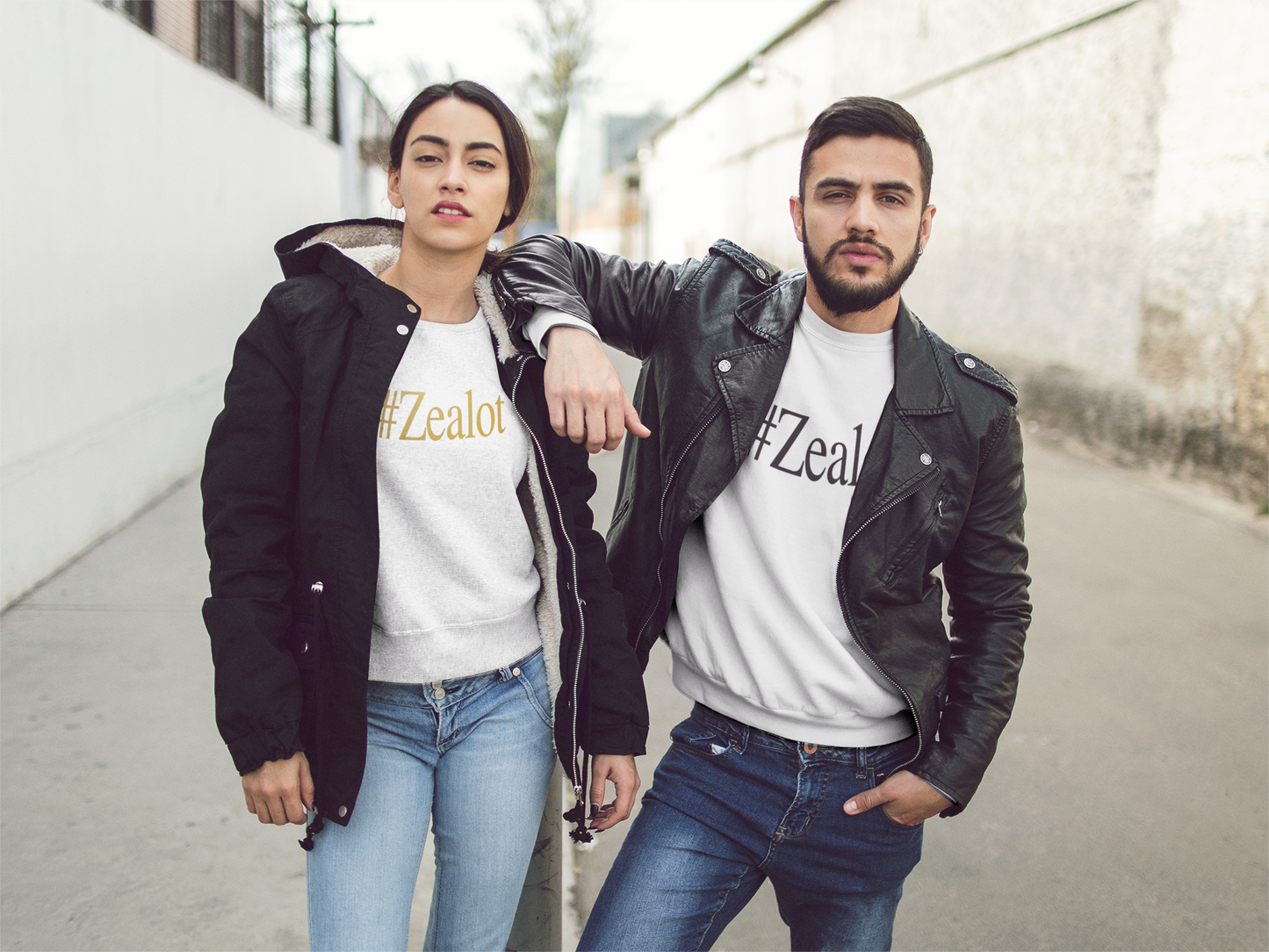 #ZEALOT Sweatshirt (Neutral Colors)